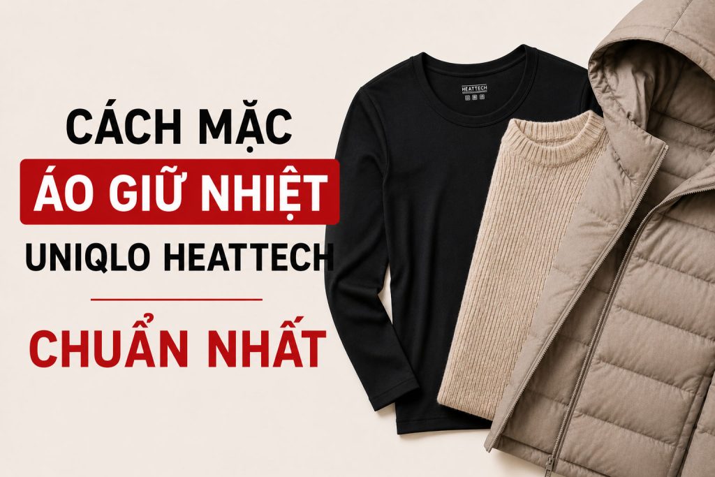 Hướng Dẫn Chi Tiết Cách Mặc Áo Giữ Nhiệt Uniqlo Heattech