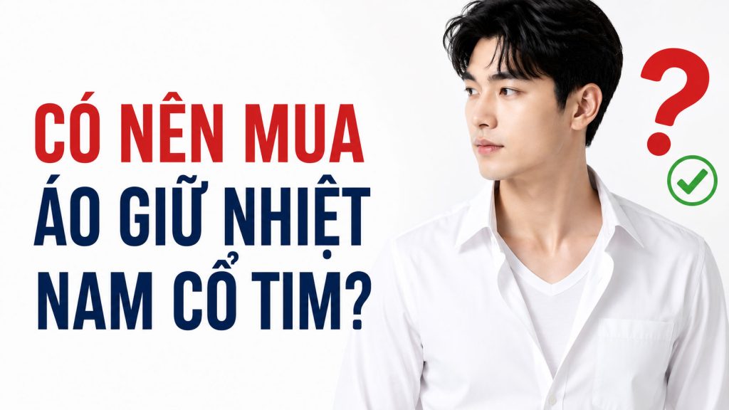 Có nên mua áo giữ nhiệt nam cổ tim Uniqlo HEATTECH?