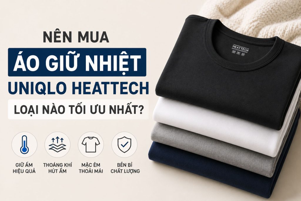Nên Mua Áo Giữ Nhiệt Uniqlo Heattech Loại Nào Tối Ưu Nhất?