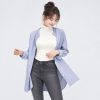 Áo giữ nhiệt nữ cổ lọ loại thường vải mỏng Uniqlo Heattech Nhật Bản màu trắng 01 OFF WHITE