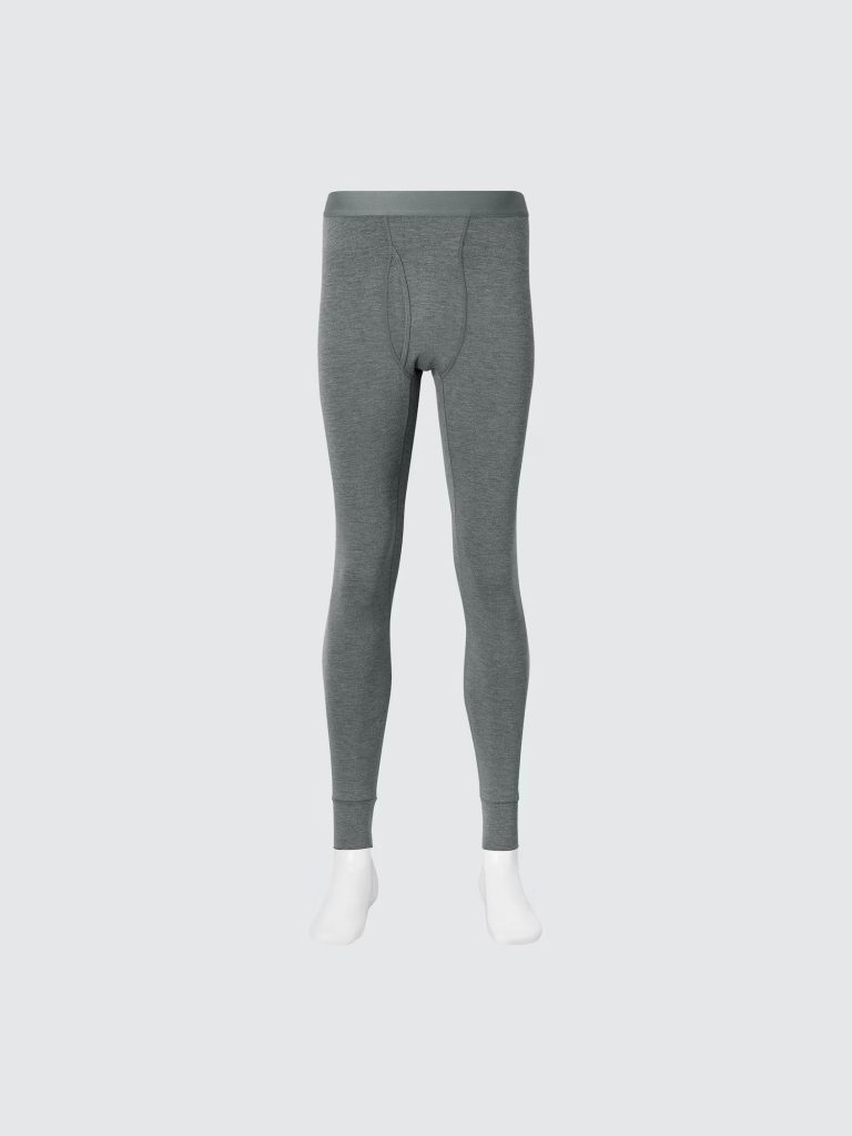 Quần giữ nhiệt nam Uniqlo Heattech Ultra Warm Nhật Bản màu xám 08 DARK GRAY