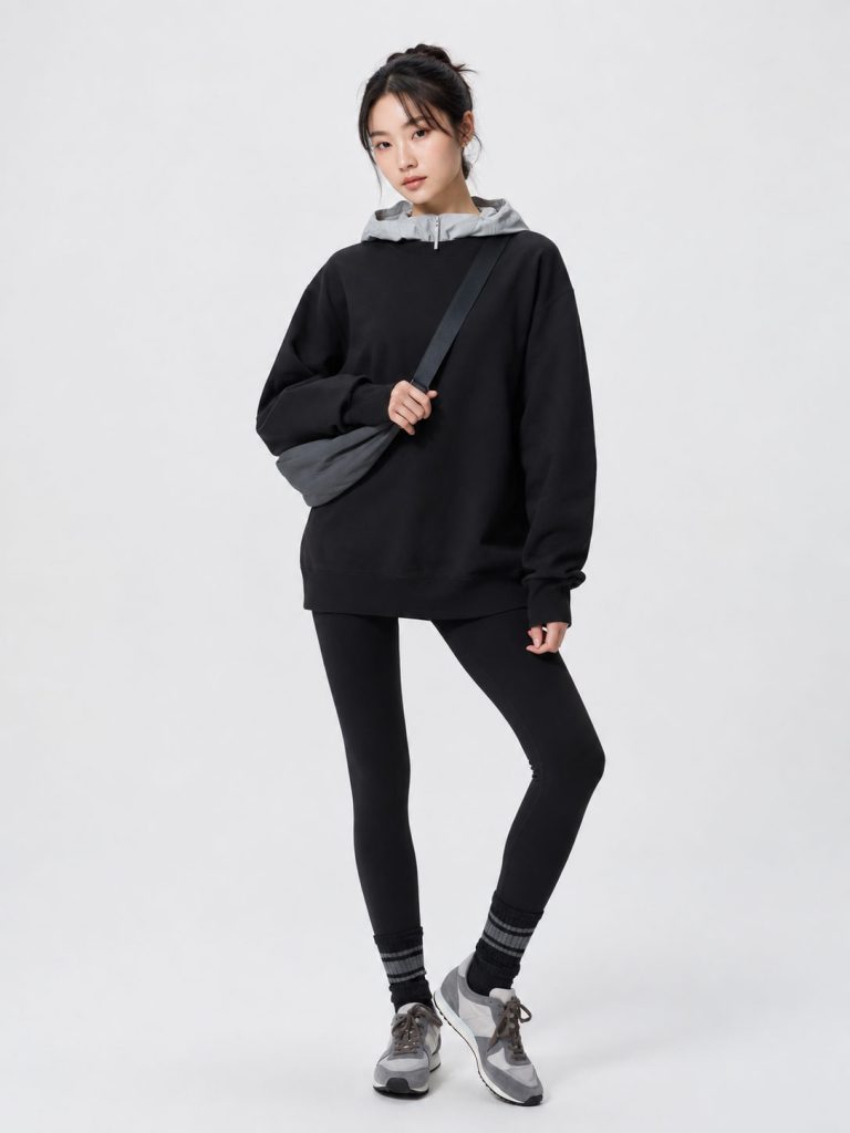 Quần giữ nhiệt nữ Uniqlo Heattech Ultra Warm Nhật Bản màu đen 09 BLACK