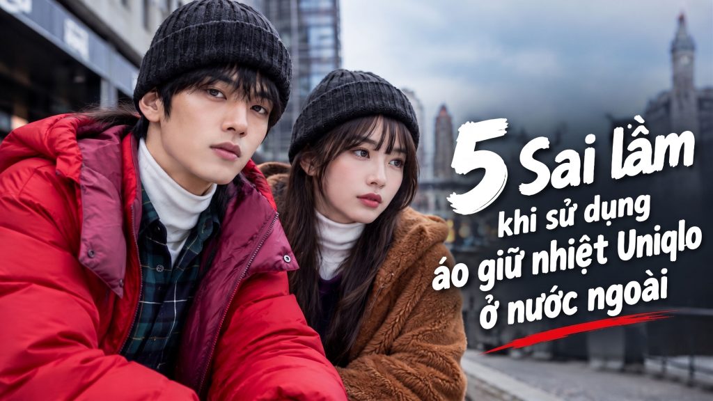 5 Sai lầm khi sử dụng áo giữ nhiệt Uniqlo ở nước ngoài