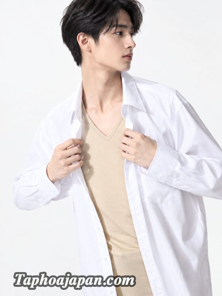 Review áo giữ nhiệt nam cổ tim Uniqlo: Có thực sự giữ ấm tốt không?